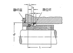 机械密封——主要尺寸、标记和材料代号